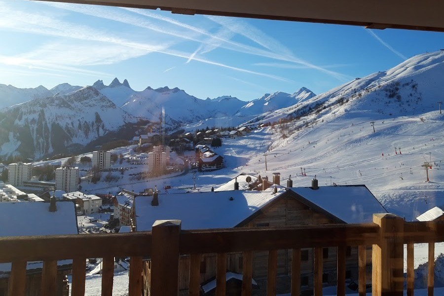 Résidence L'Odyssée B 202 - Vue station La Toussuire - Les Sybelles