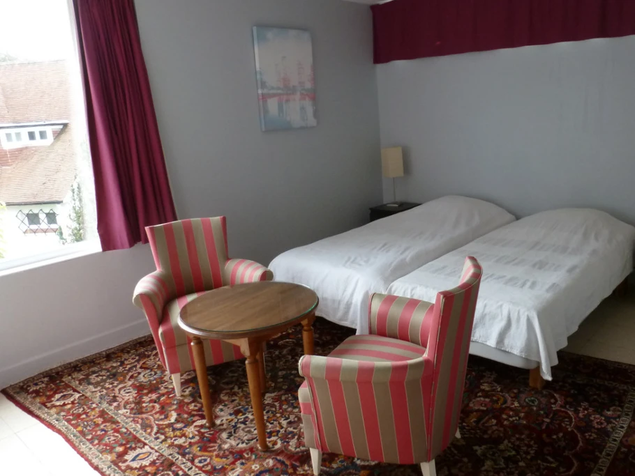 Chambre rose
