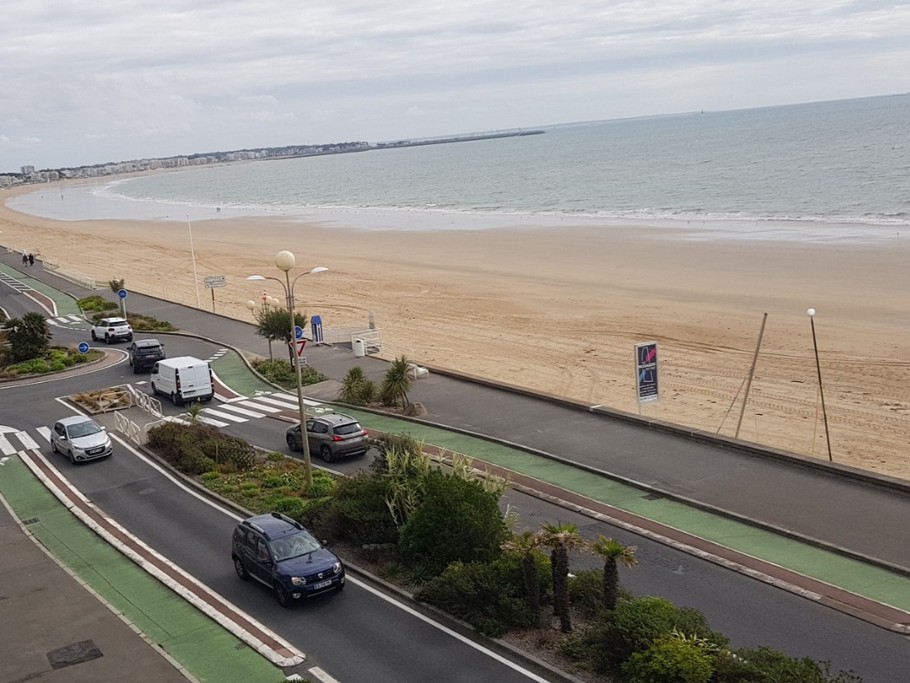 vue du bacon vers Pornichet