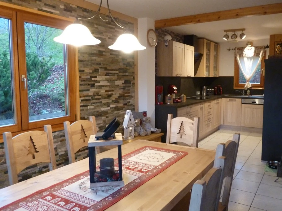 Salon/ séjour - Chalet de la Roche du Page