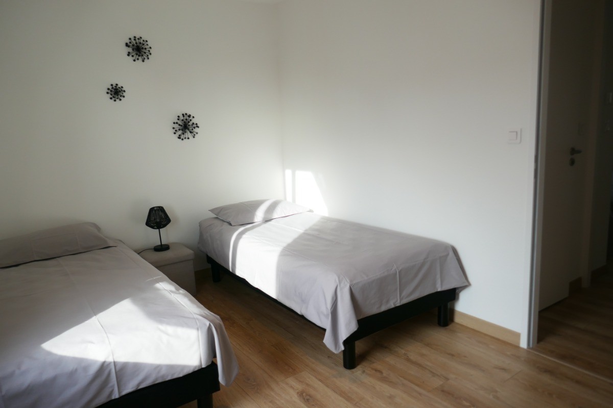 Chambre 1 : 2 lits en 90