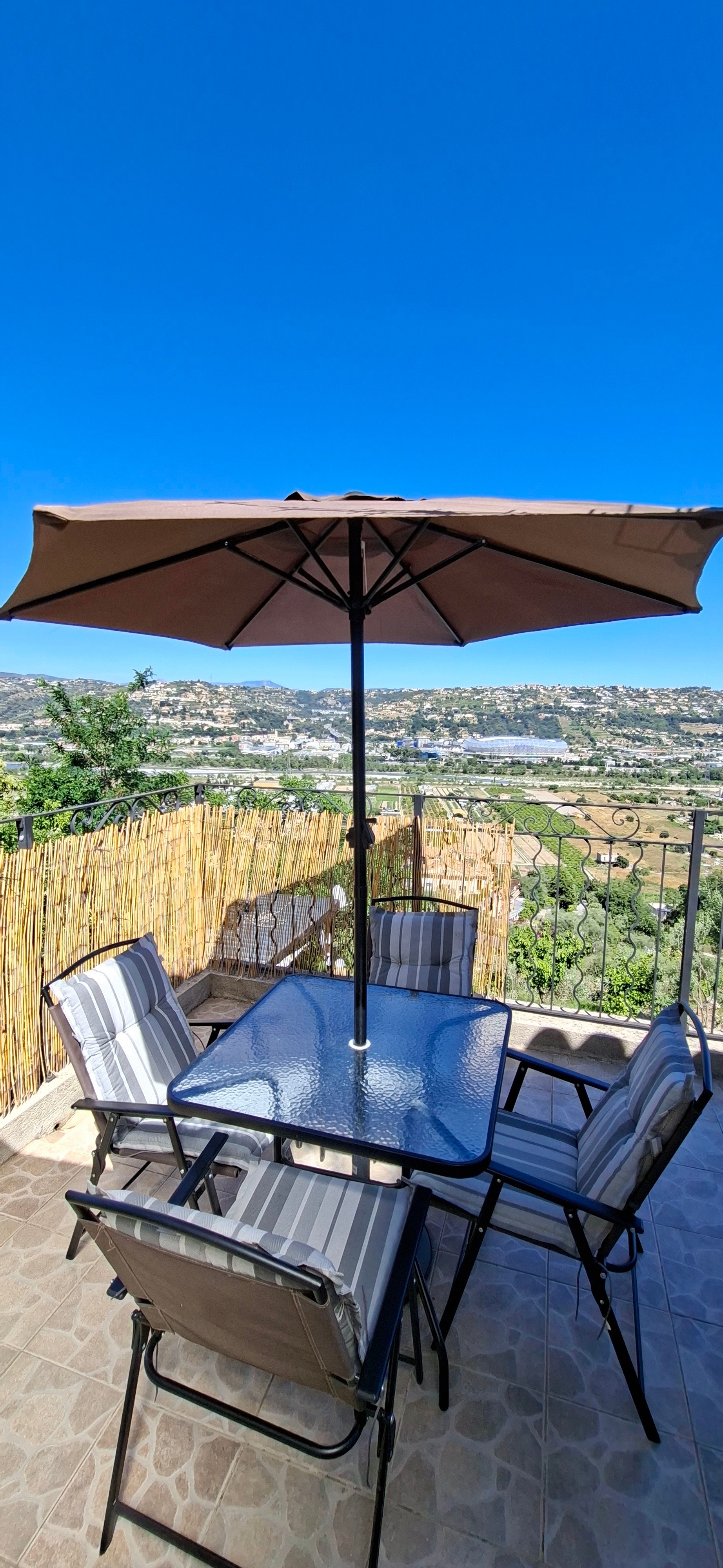 terrasse chambre Azur N°2