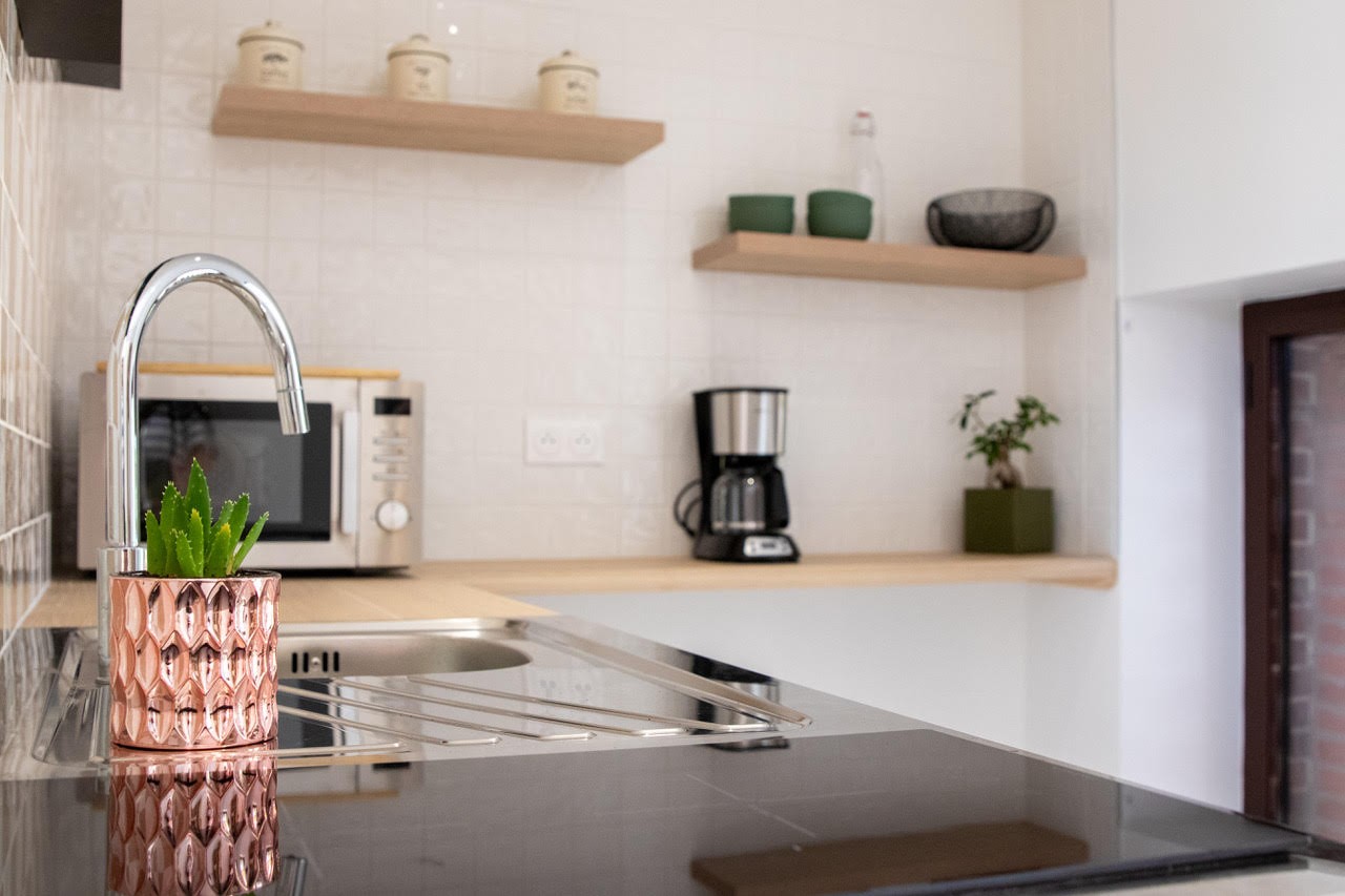 La cuisine du gîte Terre