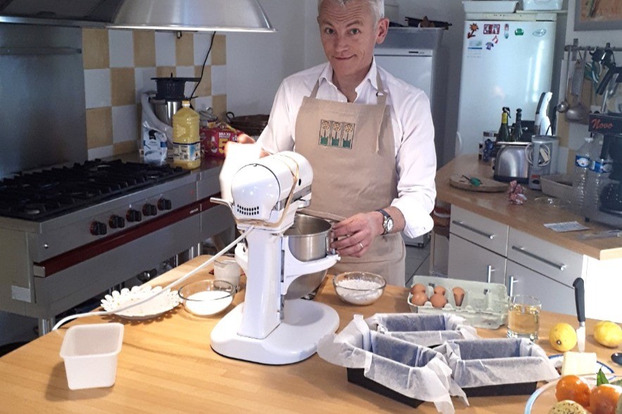 Yannick Goulvestre, propriétaire des lieux et chef du restaurant Le Jardin des Simples (sur réservation). 
Crédits photo : Château Mont Dol