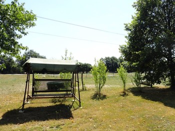 "Ferme Passion" - Chambre Dombes - Vue parc