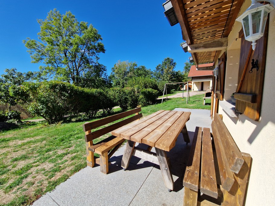 Terrace area - Arnica Holiday Cottage