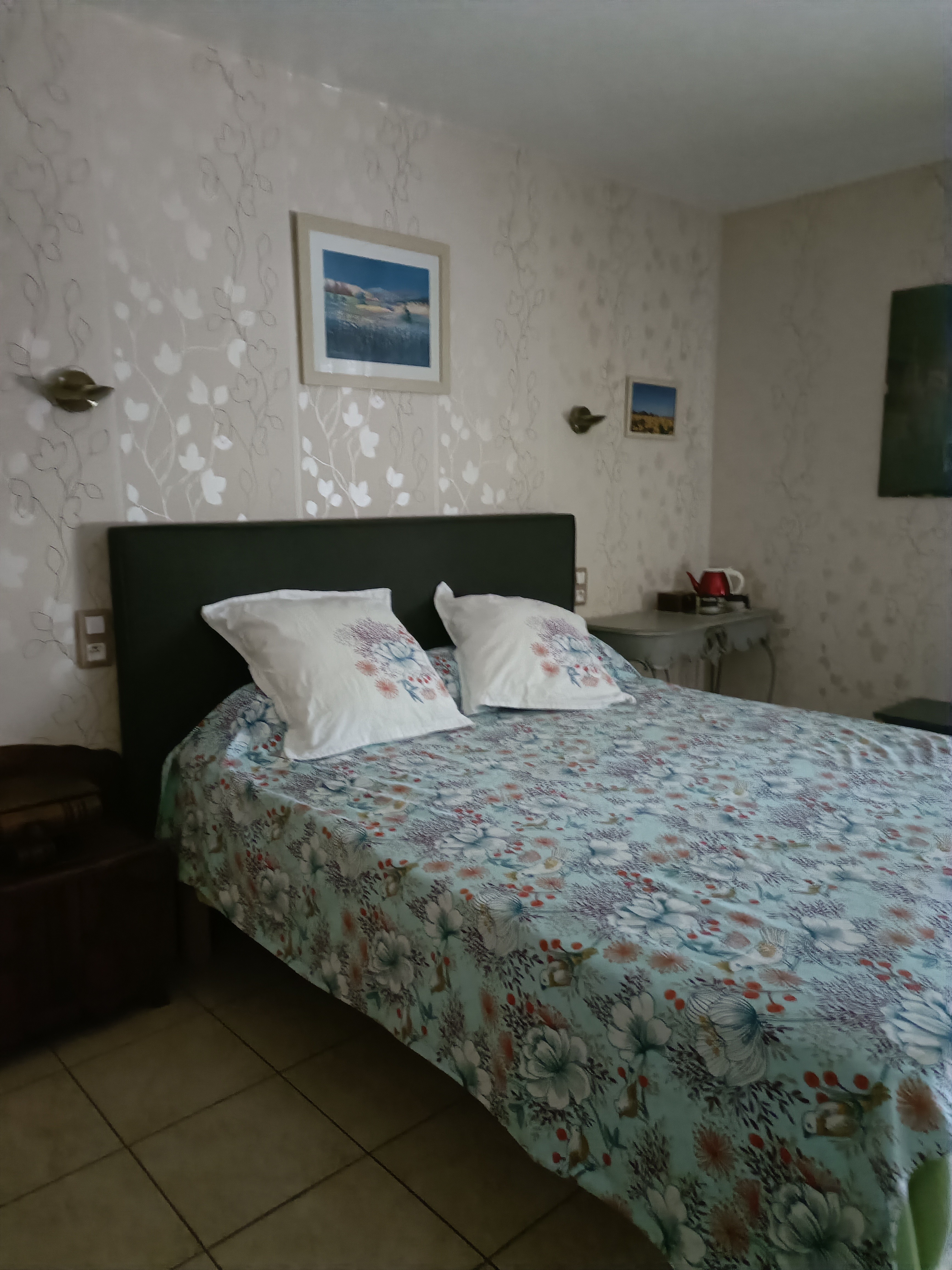 un lit de 160 cm chambre Vidalie