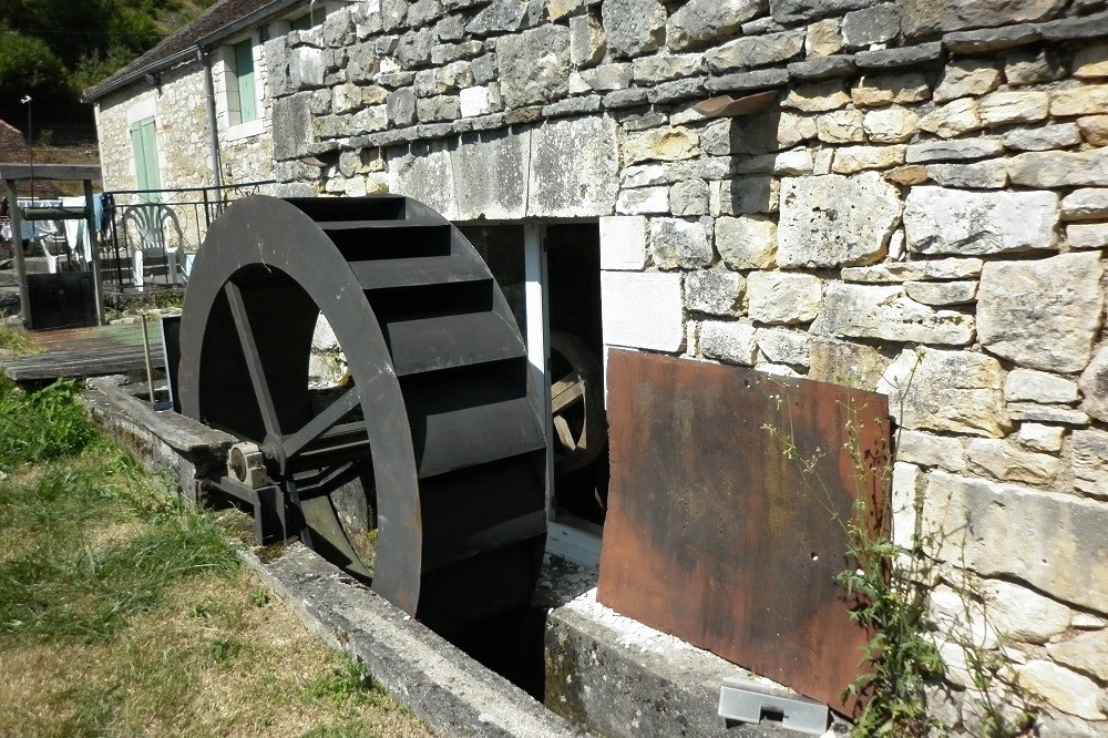 Roue du moulin à huile