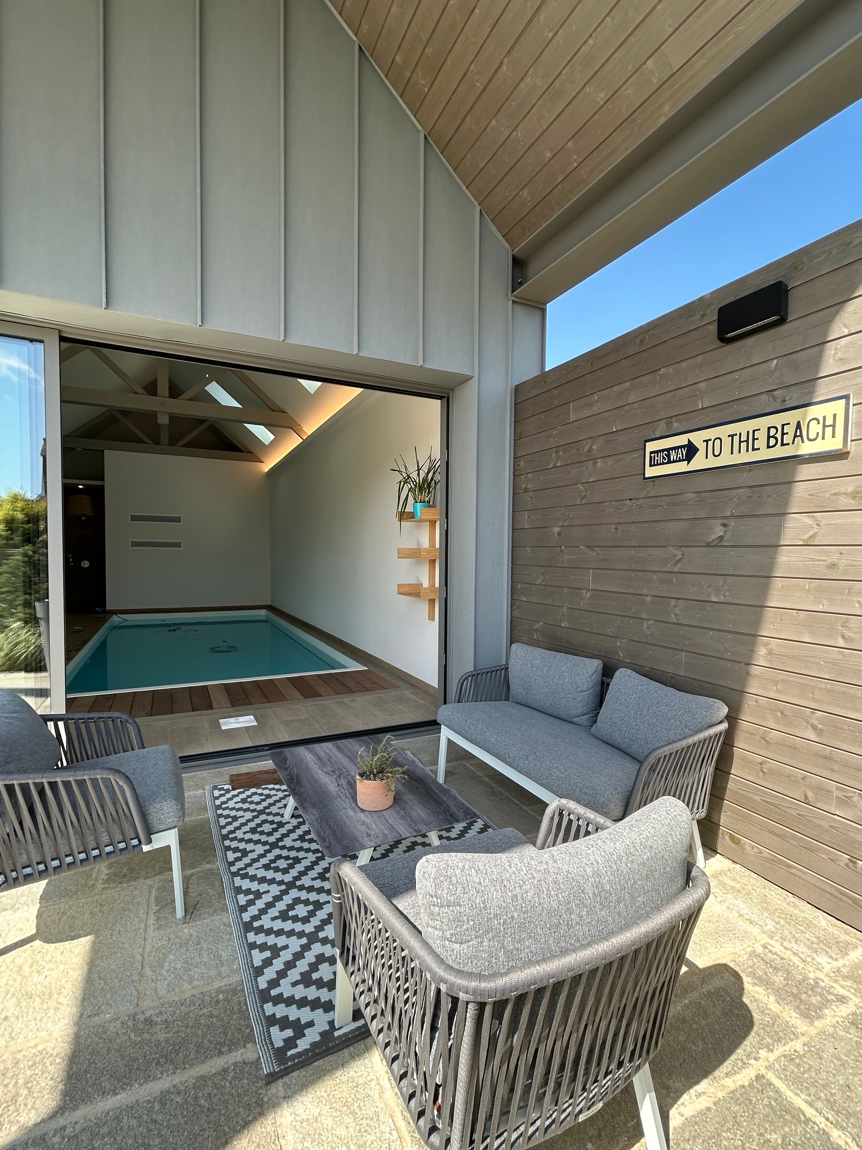Piscine intérieure chauffée
