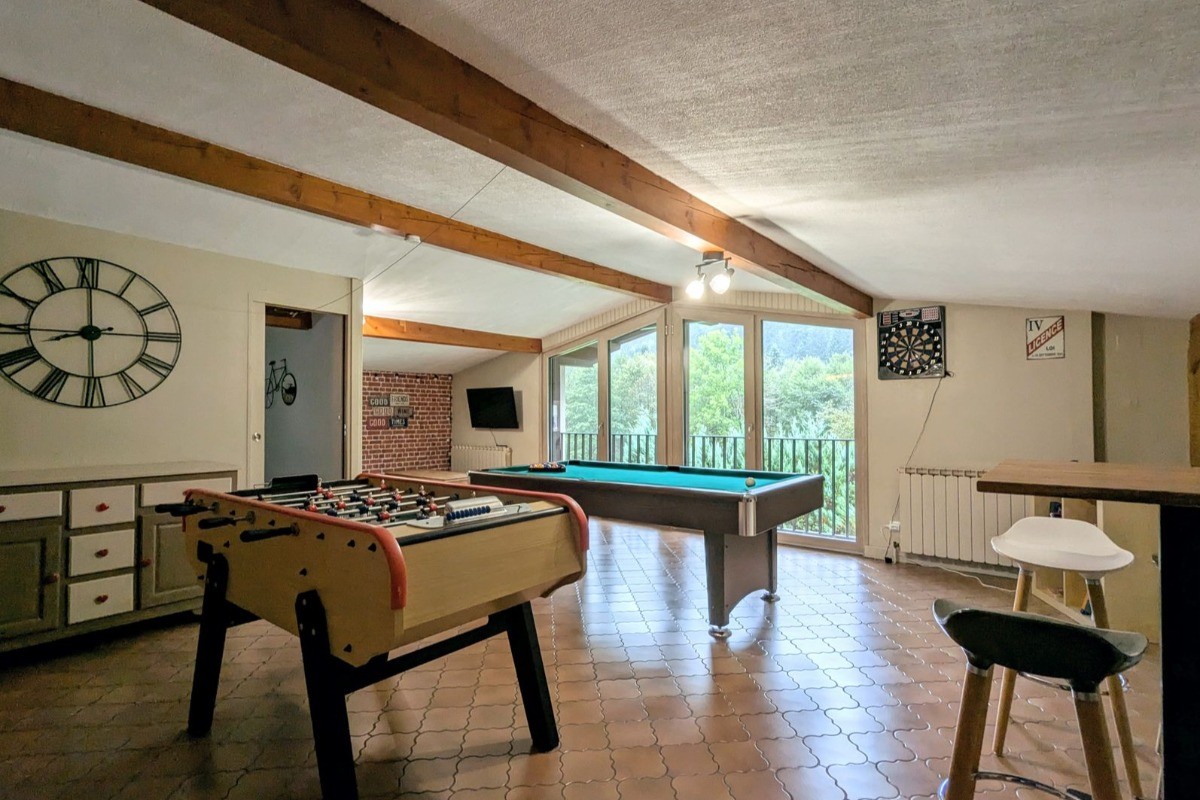 Salle de jeux - Gîte Le Vertbruche