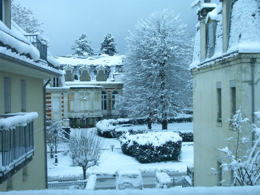 Vue du balcon sud hiver