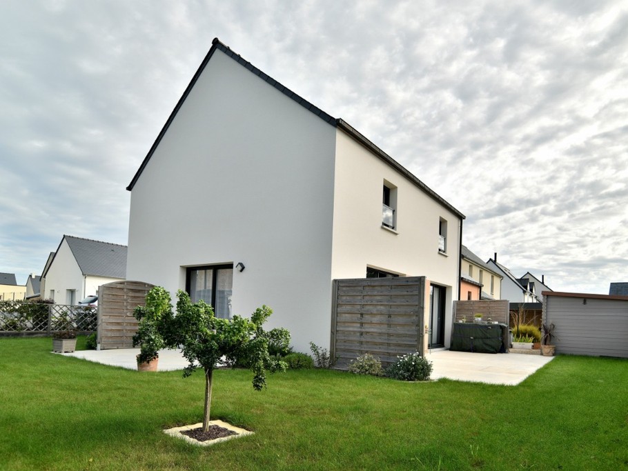 Jardin avec 2 terrasses