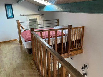 Accès mezzanine - Un lit en 120 en mezzanine