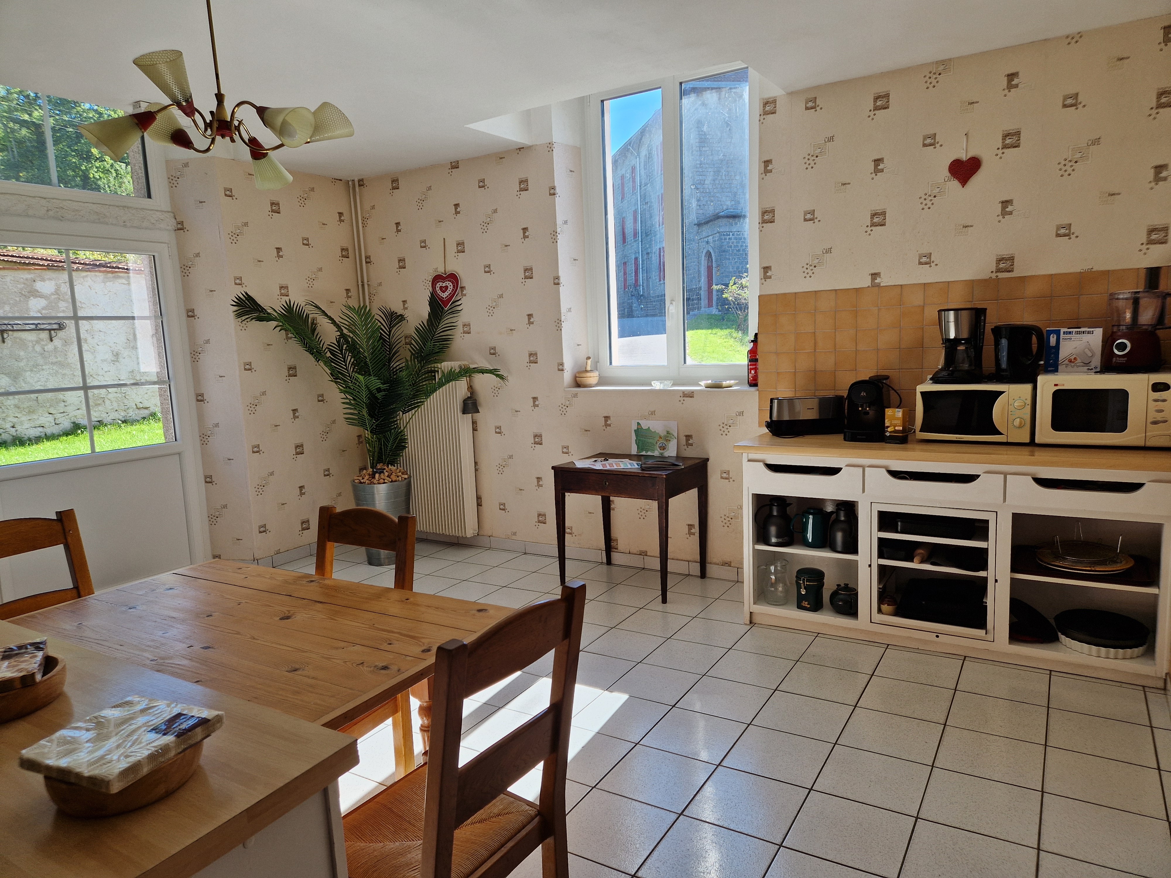 Cuisine équipée - Gîte de la Source