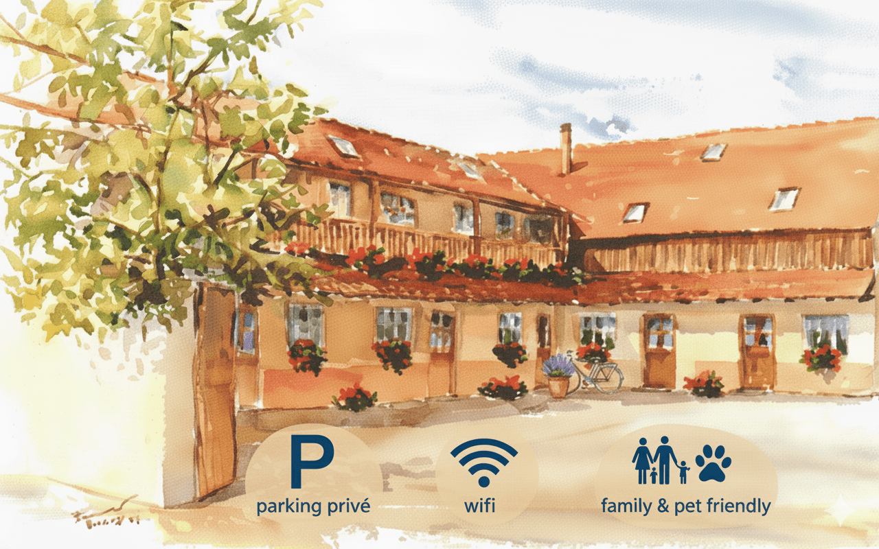 Gîte and bed and breakfast l'Erable