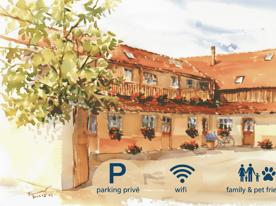 Gîte and bed and breakfast l'Erable