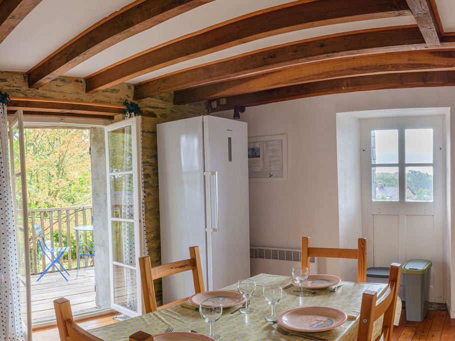 Cuisine ouverture sur terrasse