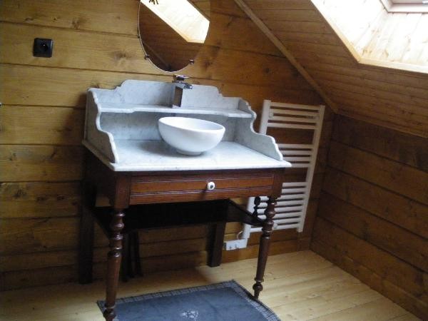 Shower room, WC upstairs - Chalet Cosy Finlandais Joyce - Gérardmer
