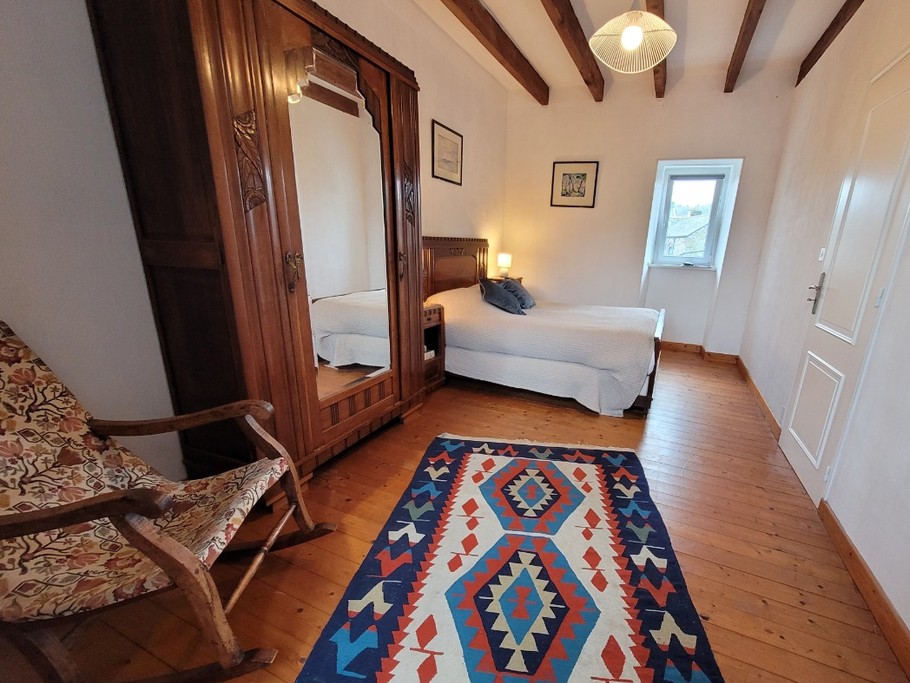 Chambre - LE MILIN DU, DE 4 A 5 PERSONNES - AU COEUR VILLAGE DE GOUAREC ENTRE LE MORBIHAN ET LES CÔTES D'ARMOR - BRETAGNE -
