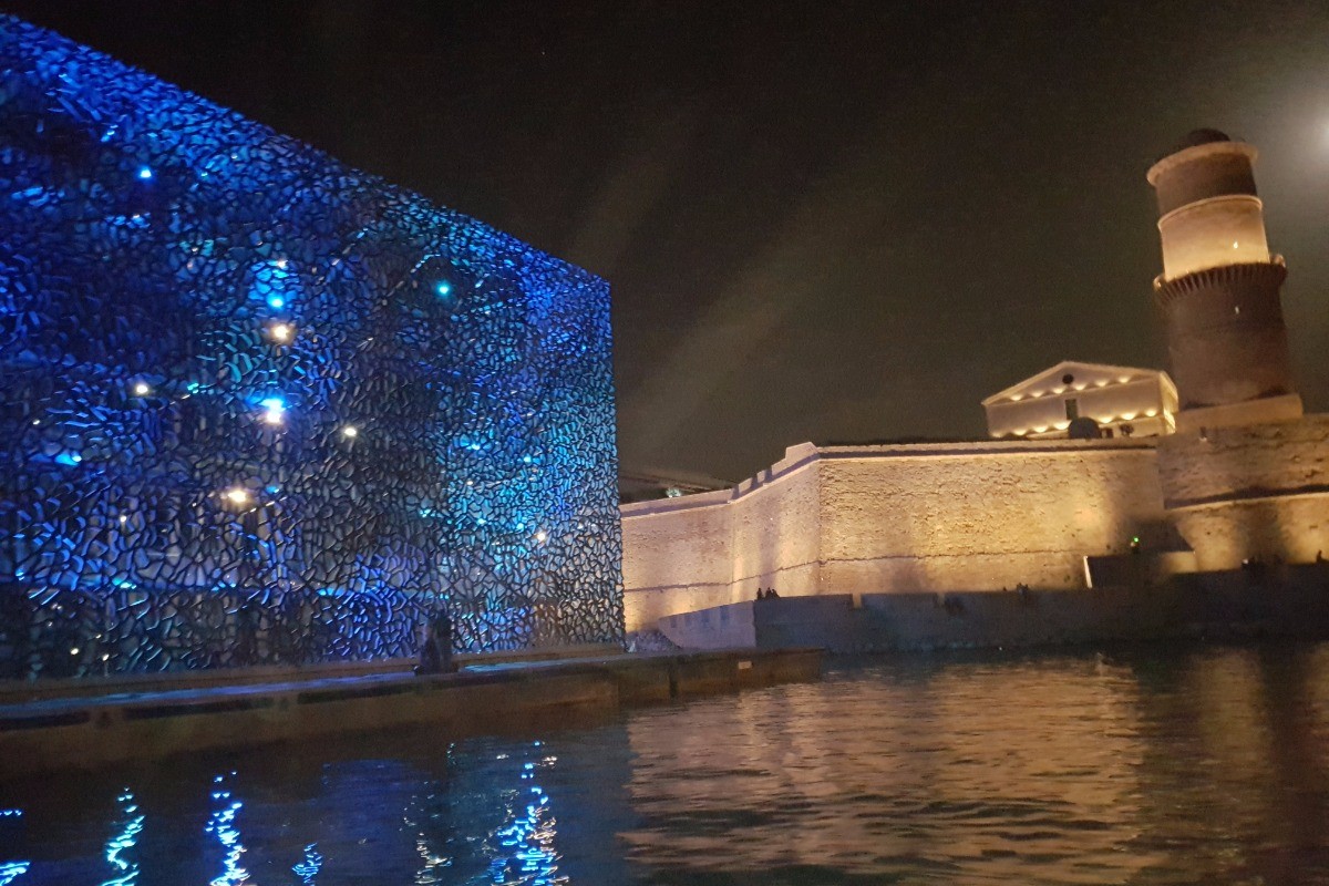 Le MUCEM ET le Fort Saint Nicolas