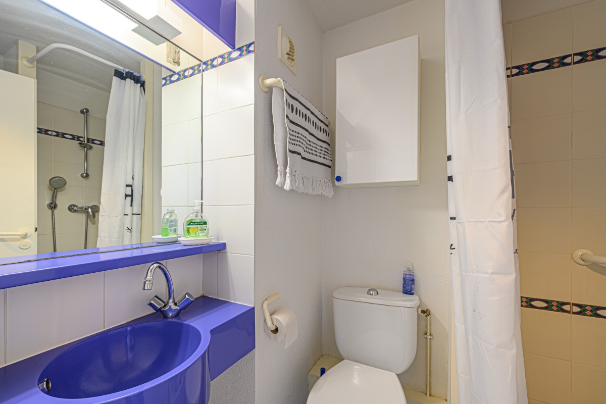 Salle d'eau avec WC