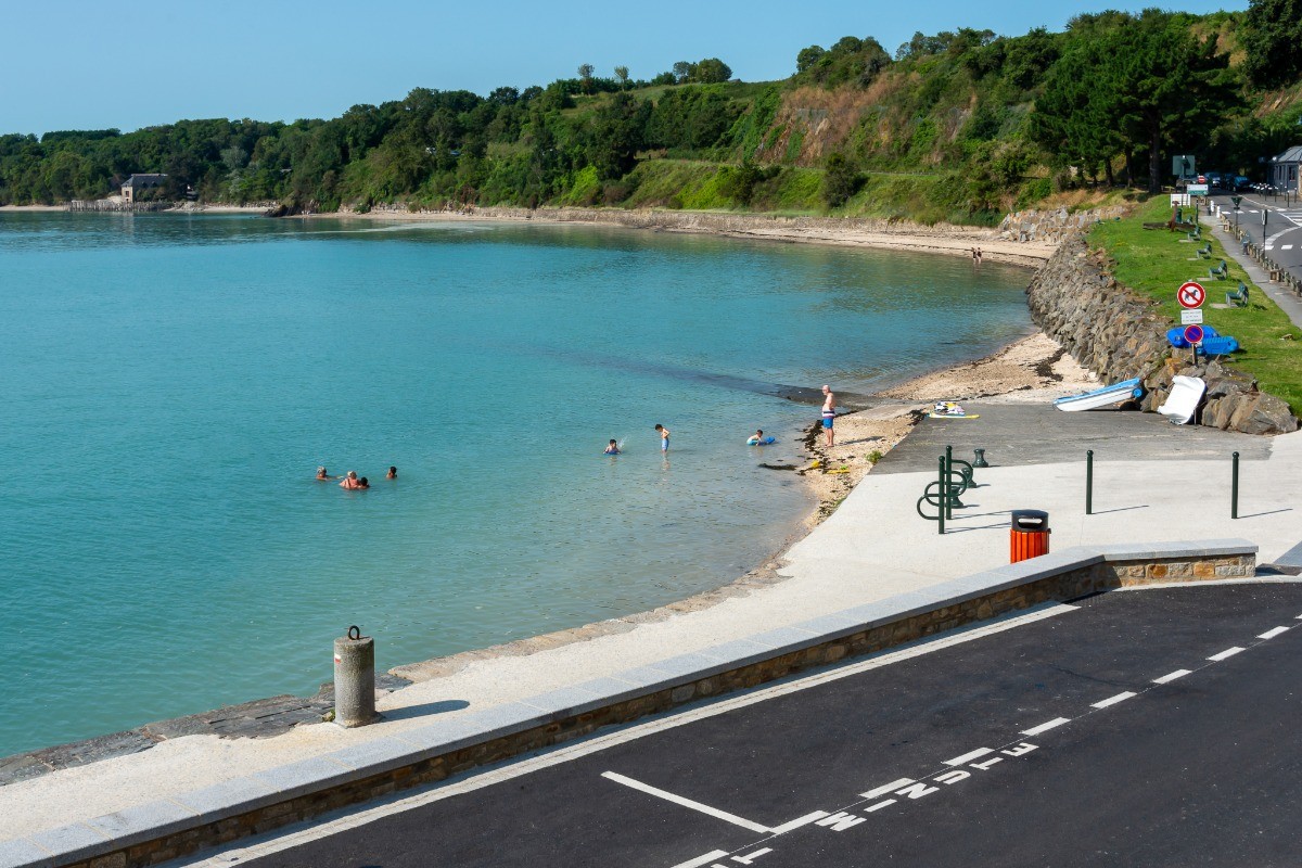Plage au pied de l'appartement