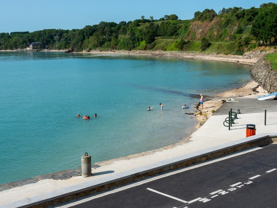 Plage au pied de l'appartement