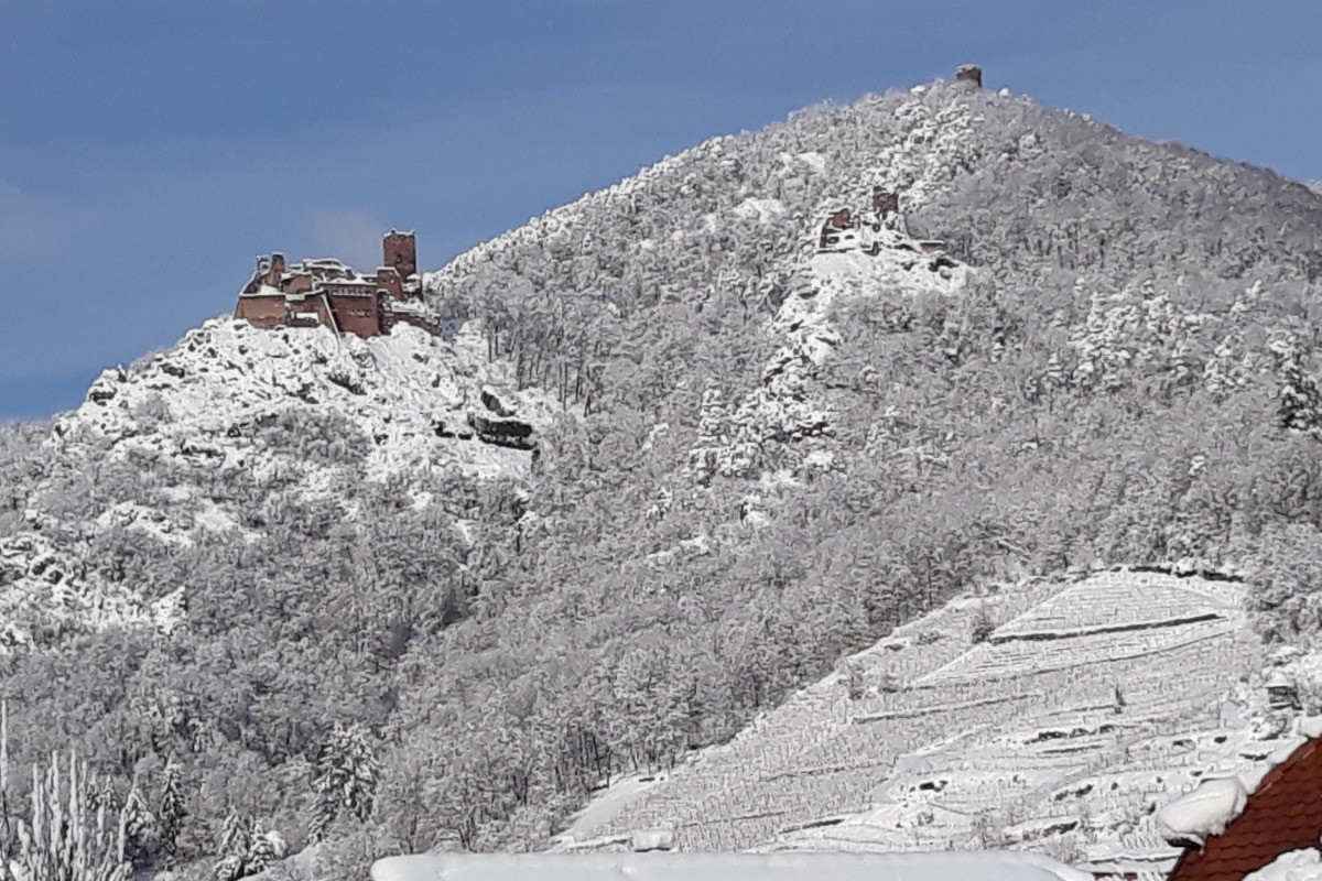 CHATEAU ST ULRICH SOUS LA NEIGE
