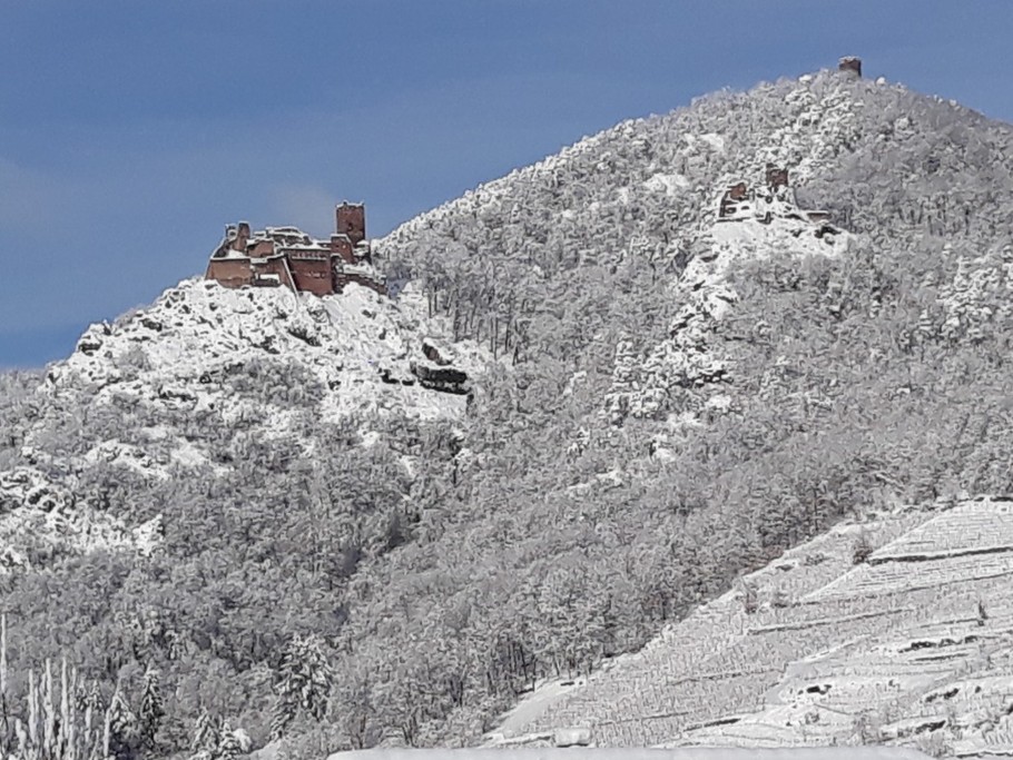 CHATEAU ST ULRICH SOUS LA NEIGE