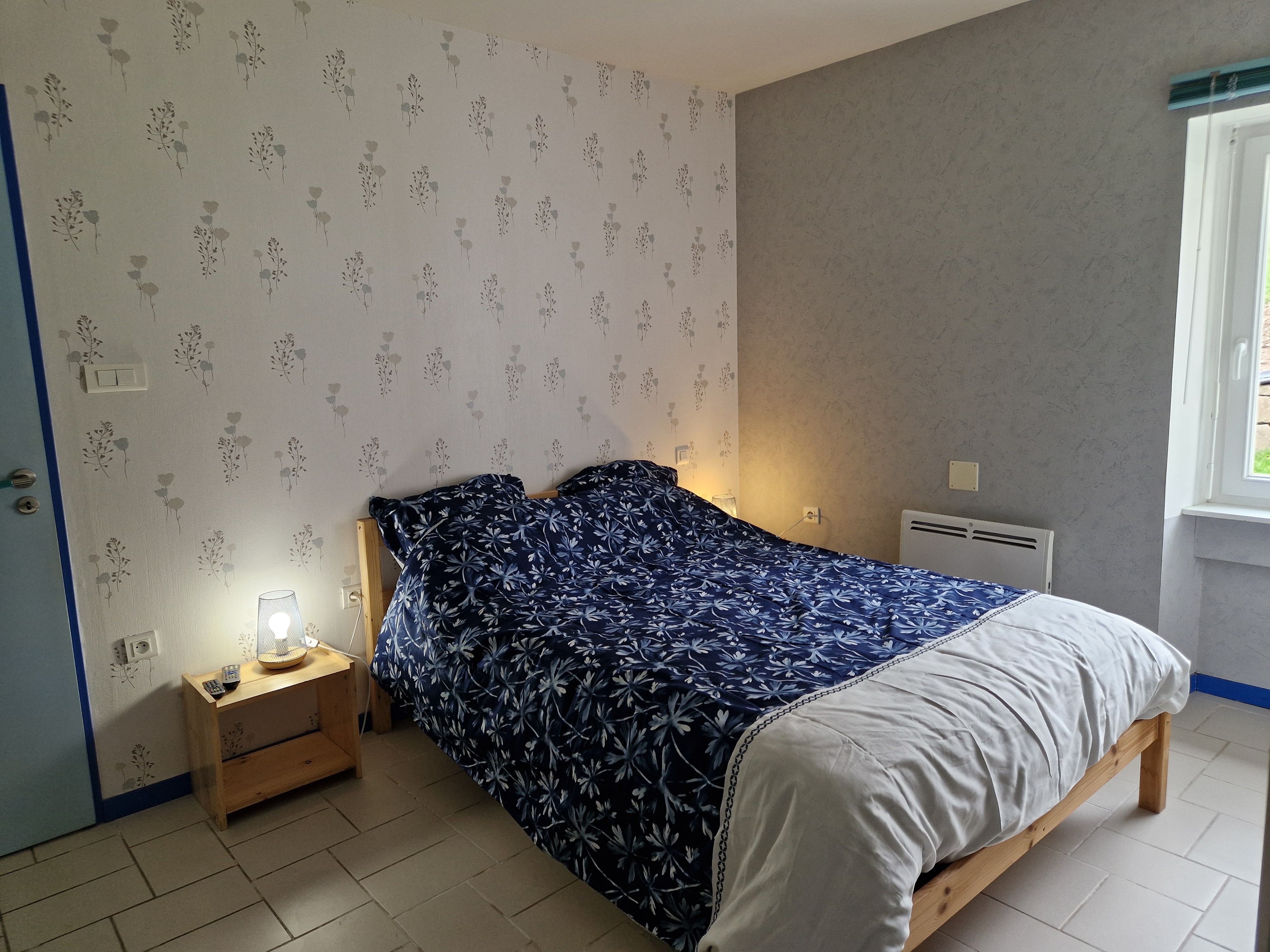 Chambre bleu