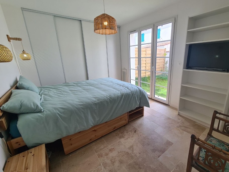 "La Clairière" avec un jardinet et un garage pour 6 personnes, à St Trojan Les Bains, sur l'ile d'Oléron, en Charente maritime.