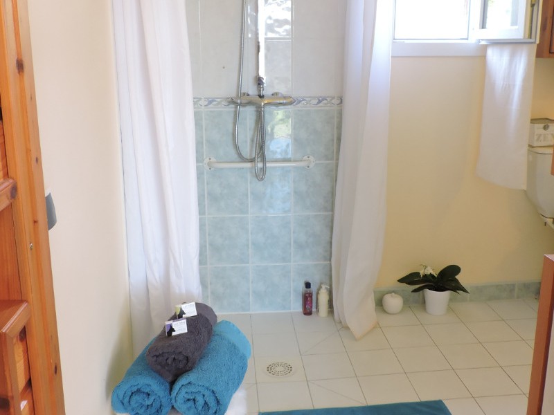 Chalet Mélèze : le confort d'une douche à l'italienne