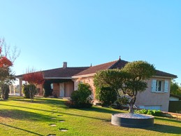 Vue depuis l'entrée de propriété