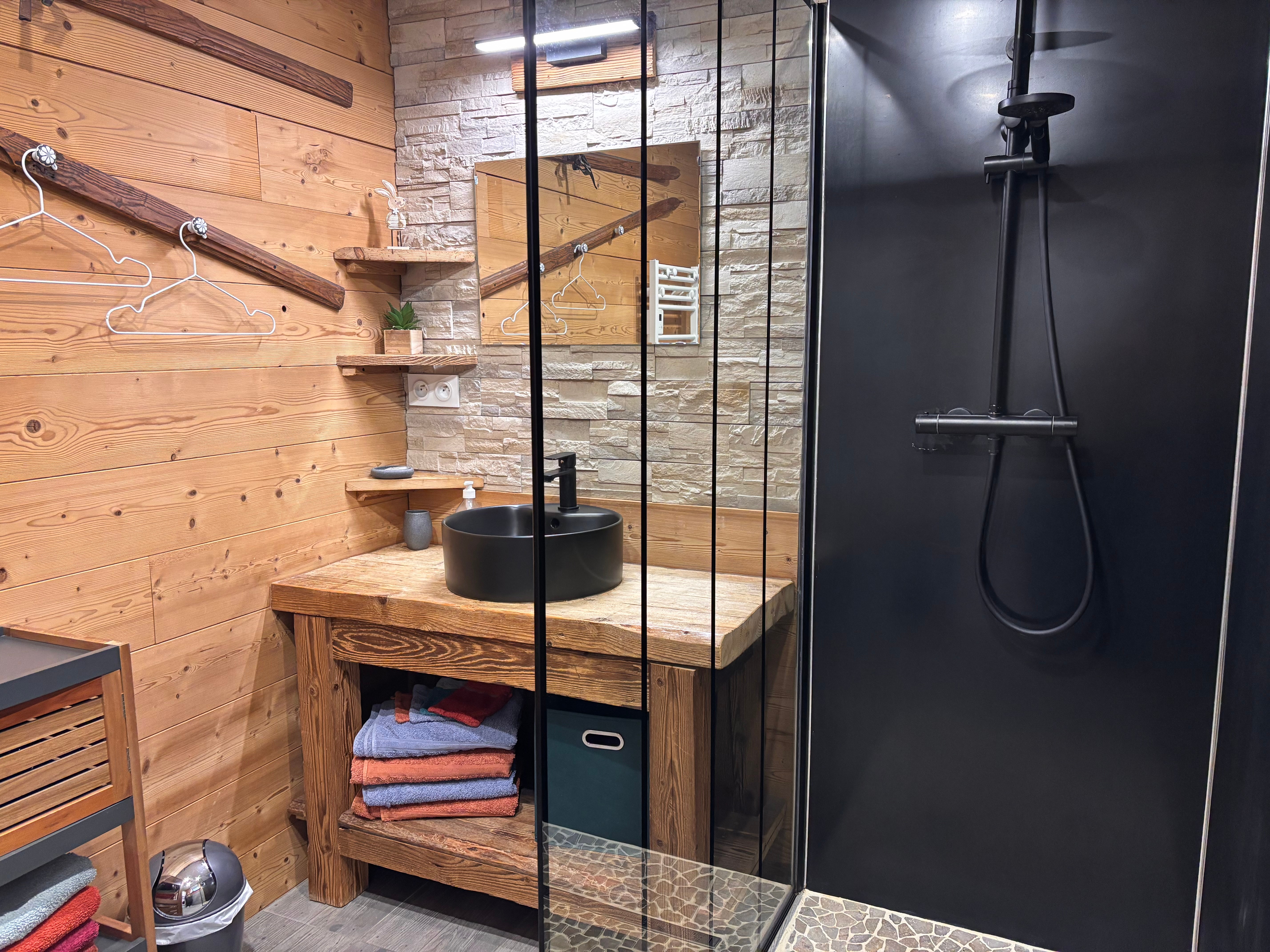 Shower room  - Chalet des Rives, La Bresse, Vosges