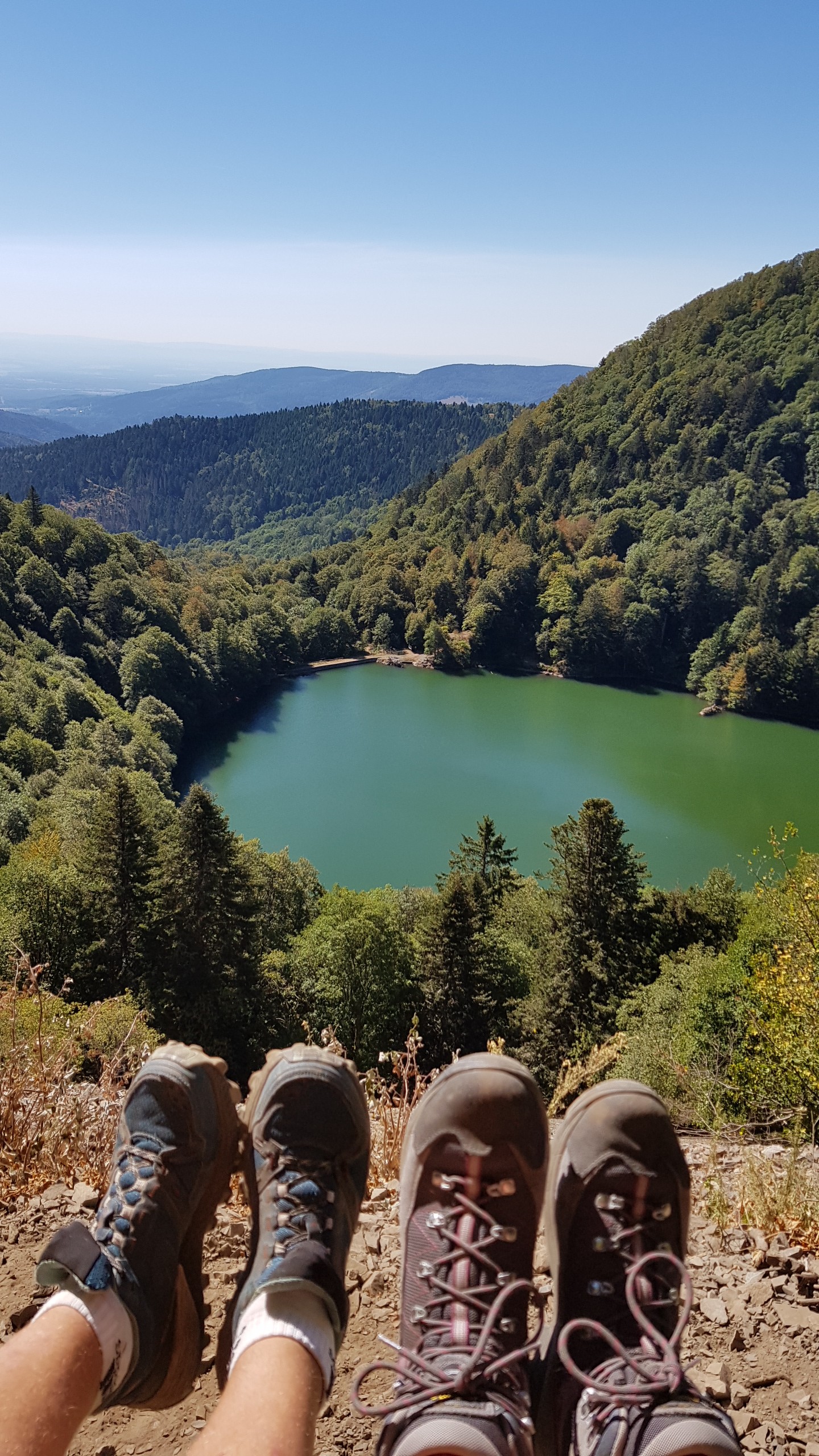 Lac des Perches, in the hills above Rimbach near Masevaux