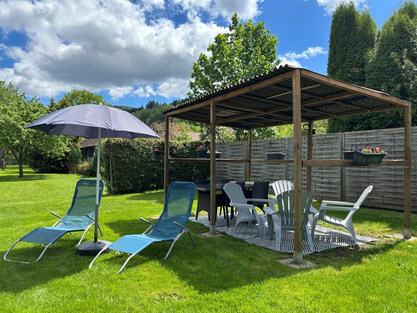 Jardin - Bed and breakfast in the heart of the Vosges mountains