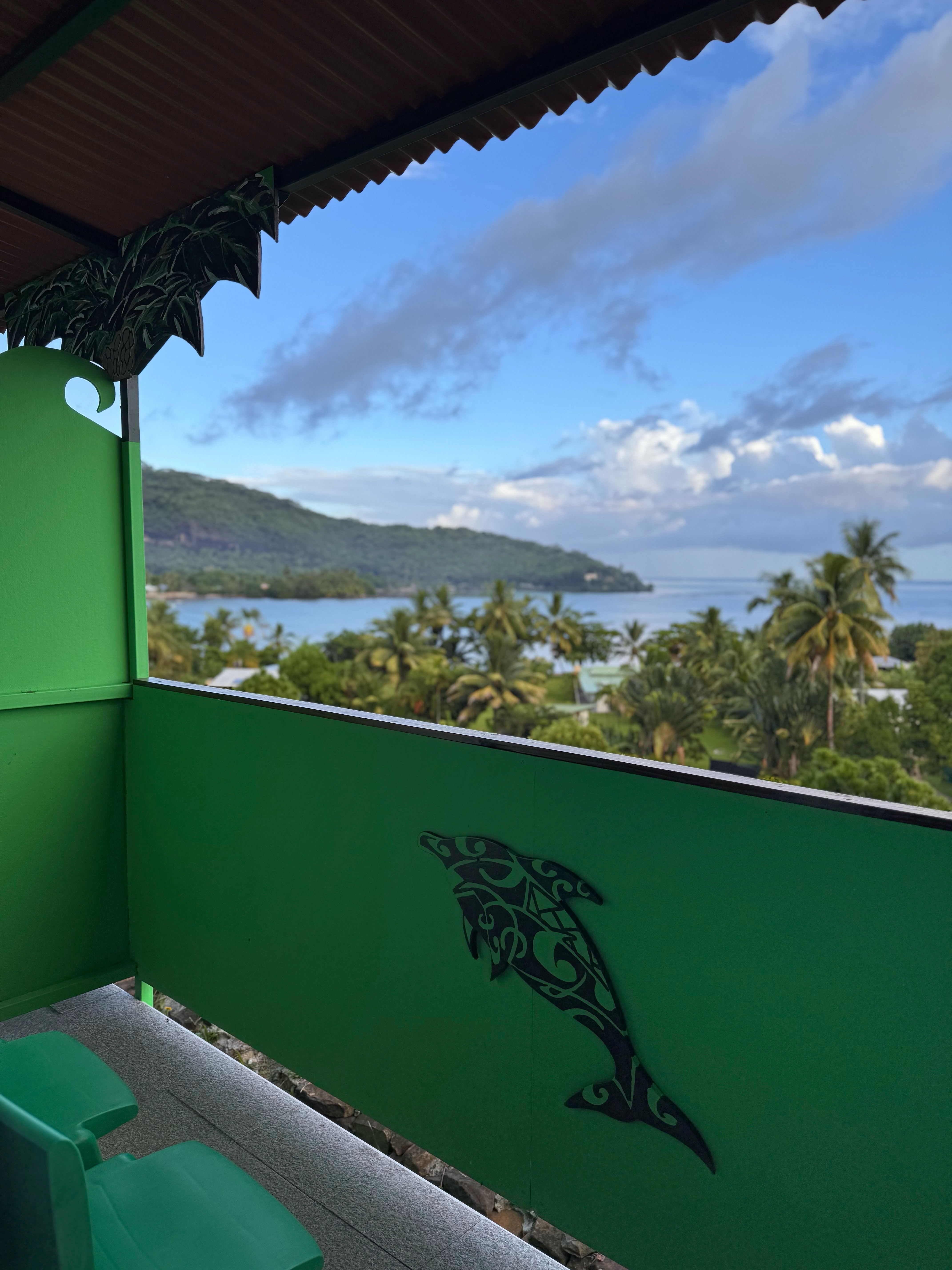 vue terrasse d'une chambre