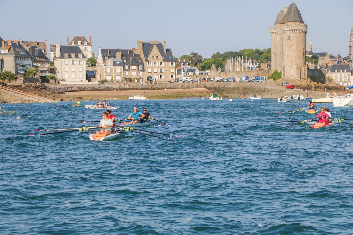 Aviron à Saint-Servan (Saint-Malo)
