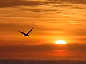 Couché du soleil à Sion