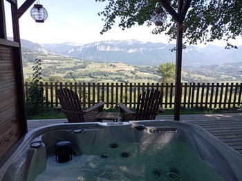 Vue du spa
