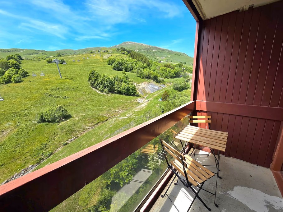 Vue sur alpâges / pistes