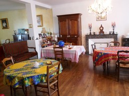 La salle de petit déjeuner