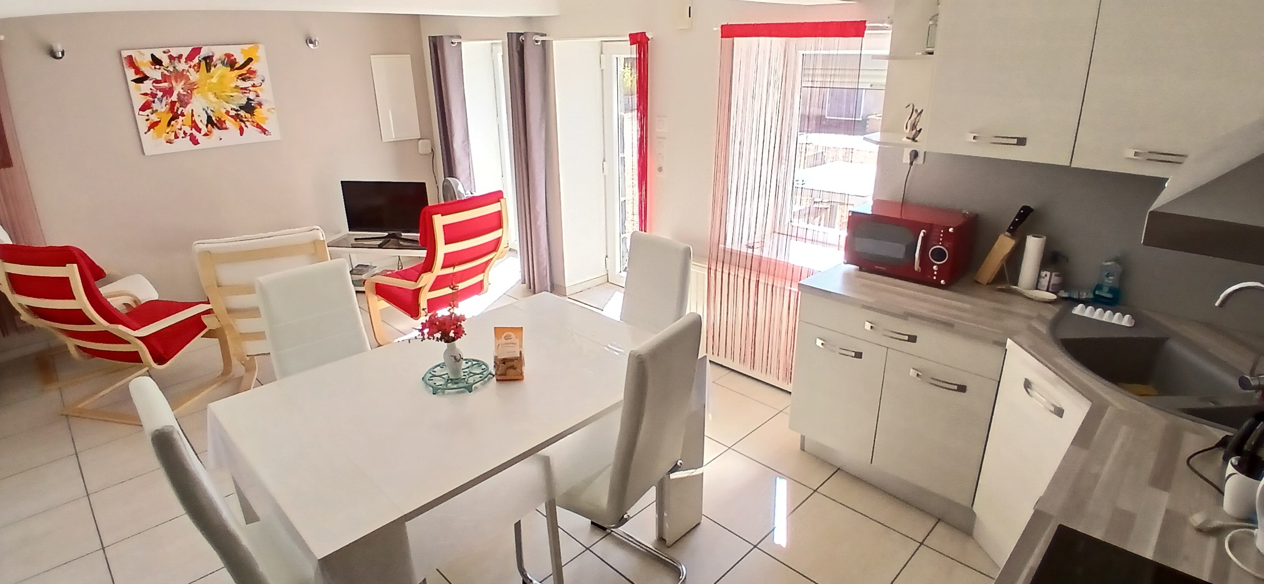 La Demeure d'Esli, Davayat : The living room