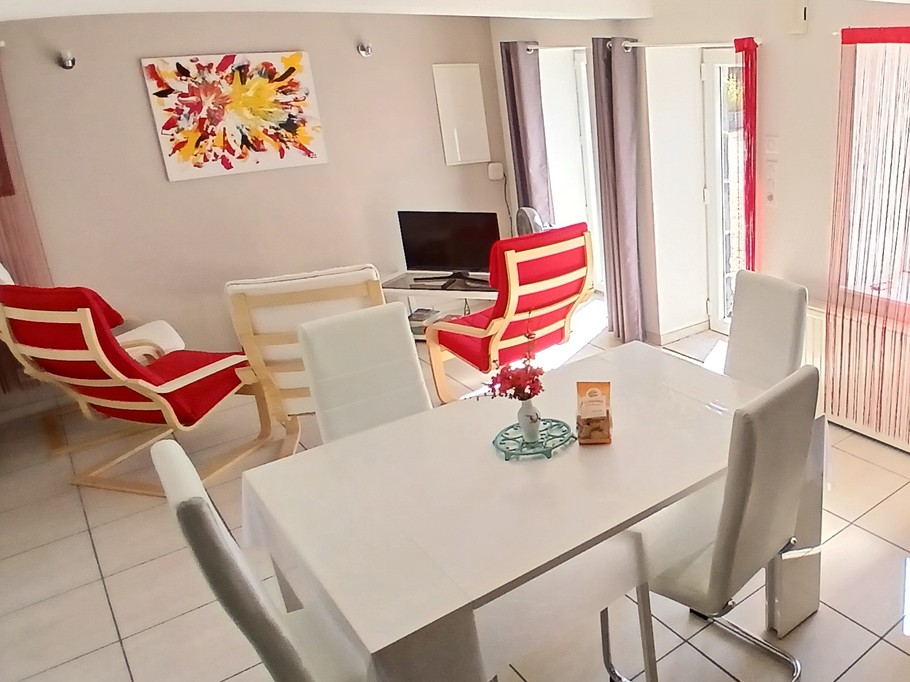 La Demeure d'Esli, Davayat : The living room