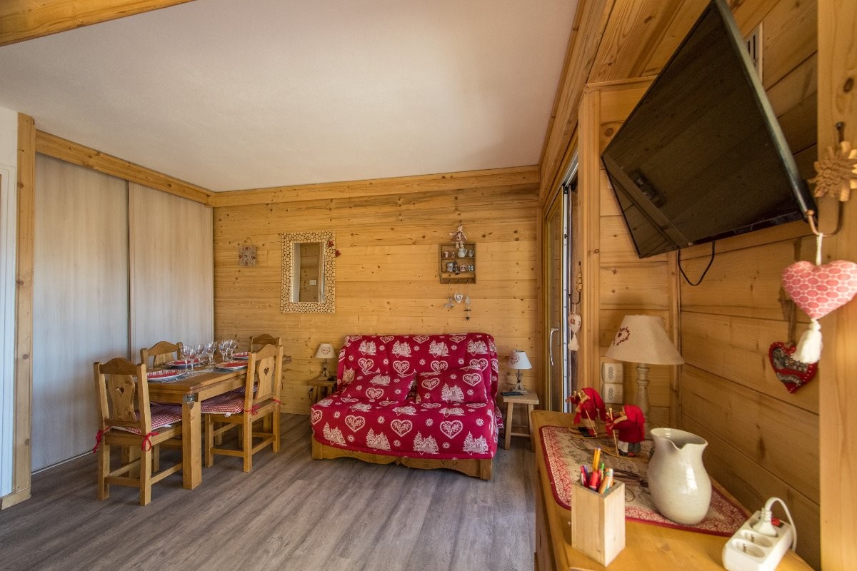 Studio Les Aiguilles n°98 La Toussuire Domaine skiable Les Sybelles