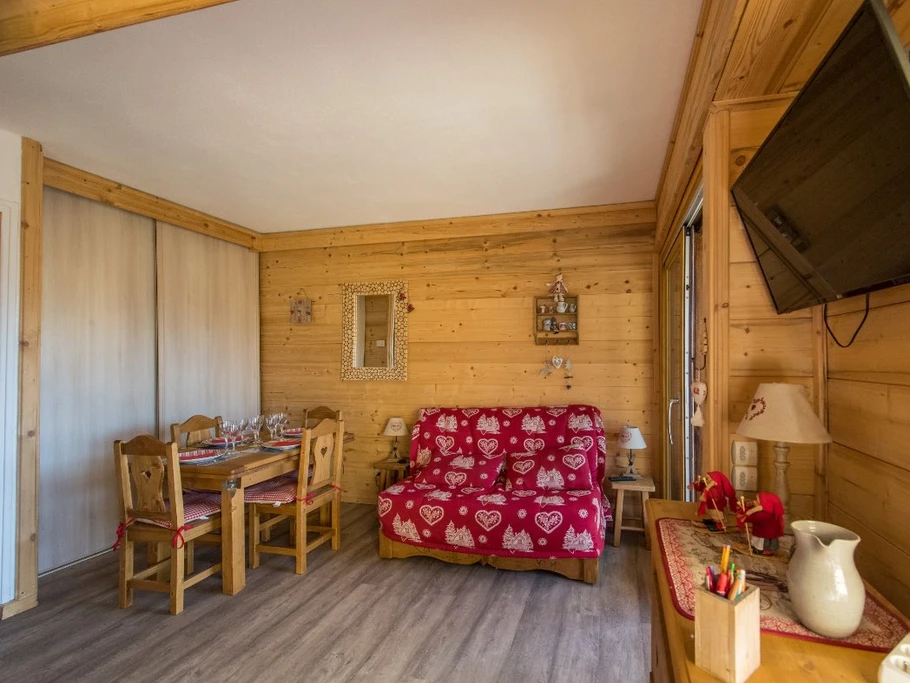 Studio Les Aiguilles n°98 La Toussuire Domaine skiable Les Sybelles