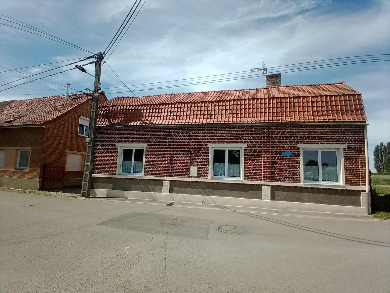Vue du parking