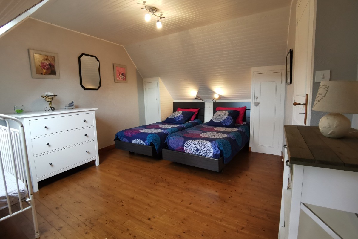 Chambre 2 en mode 2 lits