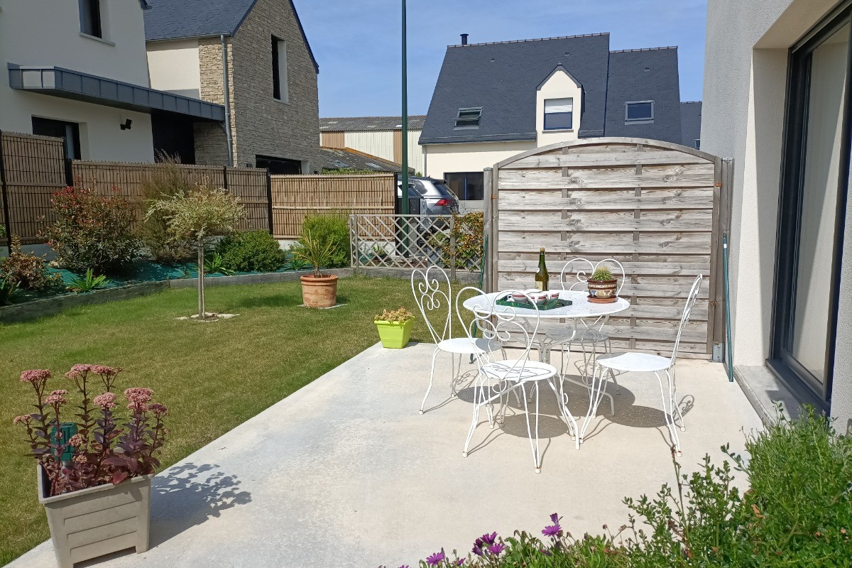 Terrasse exposée ouest