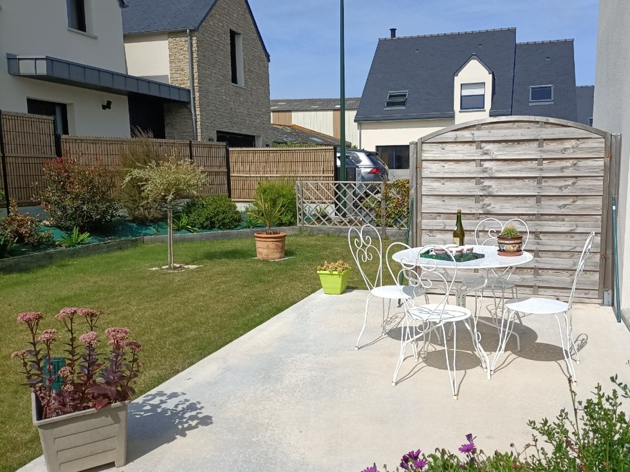 Terrasse exposée ouest